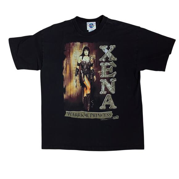 Xena Warrior Princess Vintage 90s XL Shirt 1997 Universal Studios Official TV - Picture 1 of 8